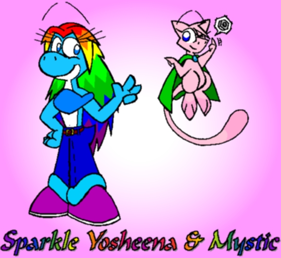 Sparkle Yosheena and Mystic
