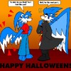 Shaolin and Sketch celebrate Halloween!
