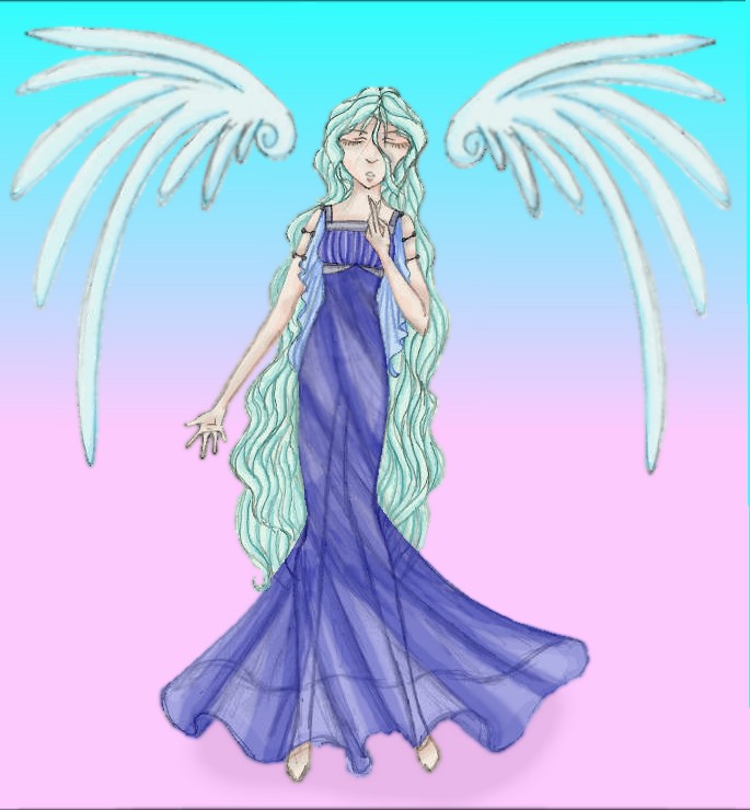 Angel colored
