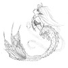 Random mermaid sketch