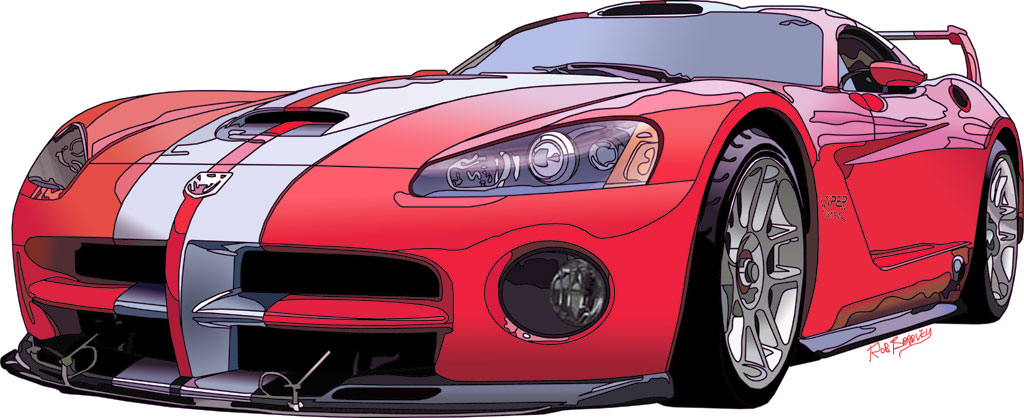 Dodge Viper GTS/R Concept (2000) Coloured