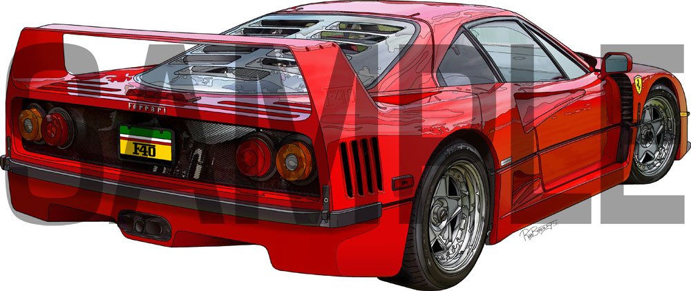 1989 Ferrari F40 (American Spec)