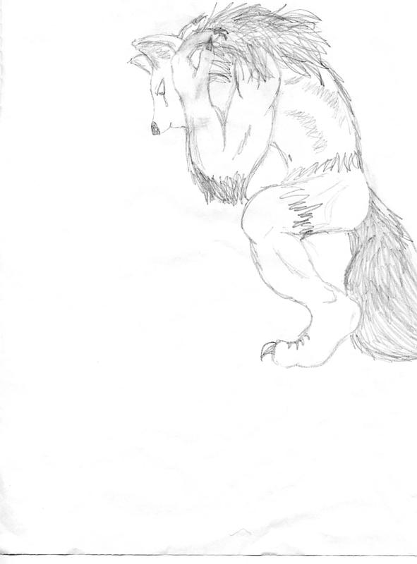 Sad Werewolf