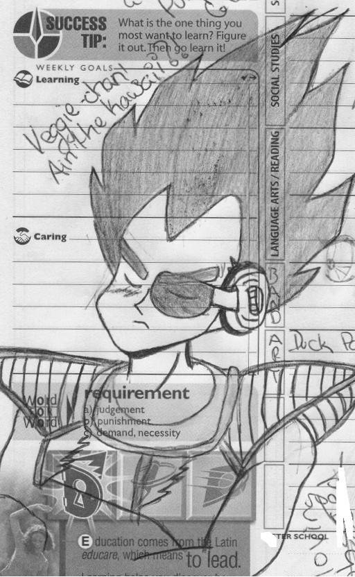 (= Vegeta Doodle =)