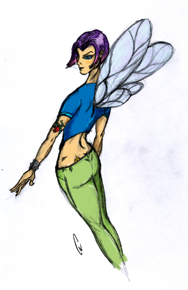 Punk Faerie (in color)