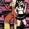 Tsurara and Peppy The Blaziken