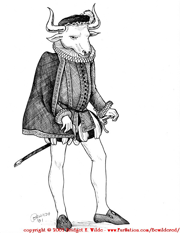 Elizabethan Minotaur