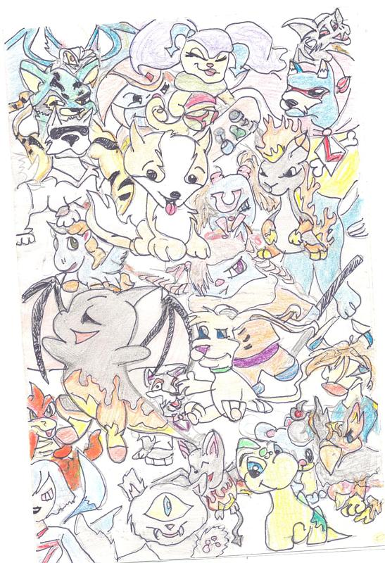 Neopets collage