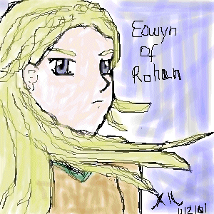 Eowyn, Lord of the Rings (Oekaki)