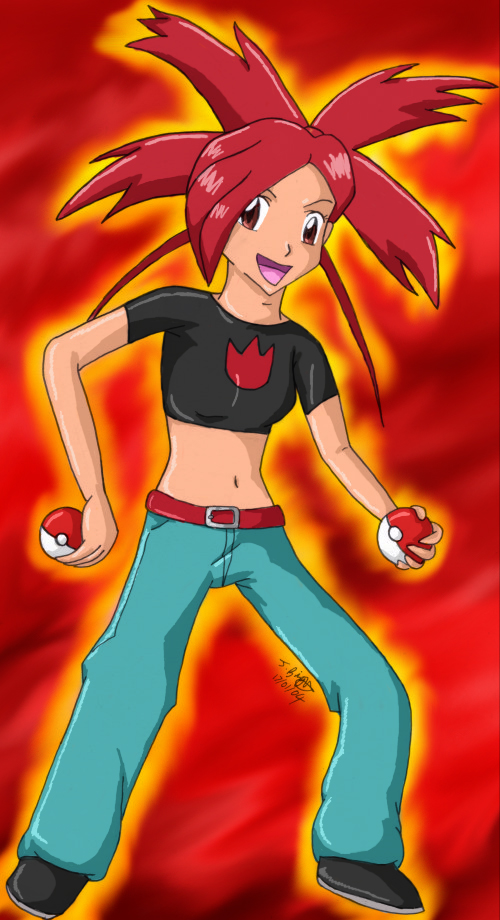 Flannery - Hoenn Gym Leader