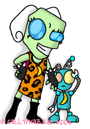 Invader Zim fancharacter-Eizzak and CSV7.0 #2