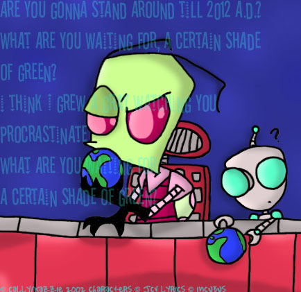 Invader Zim - A Certain Shade of Green