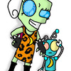 Invader Zim fancharacter-Eizzak and CSV7.0 #2