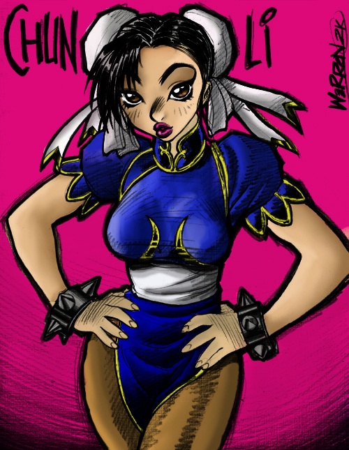 Chun Li Coloured