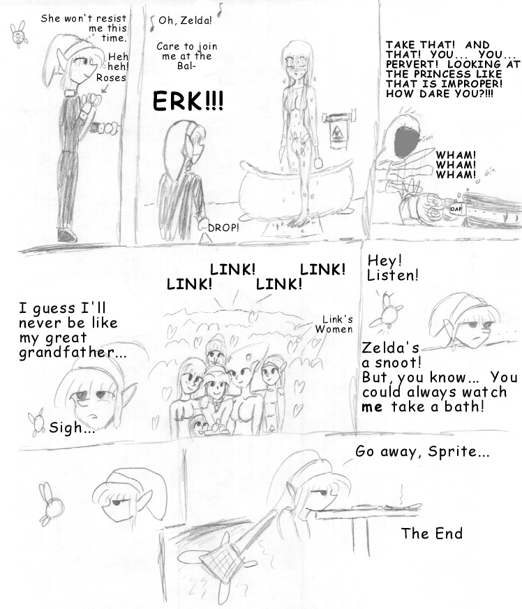 Old Zelda Comic Page 2.