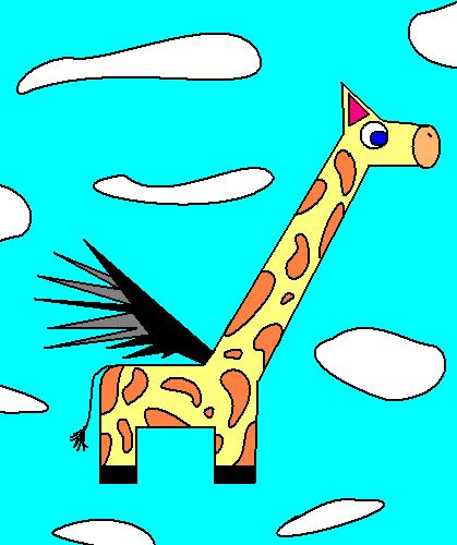 Flying Giraffe