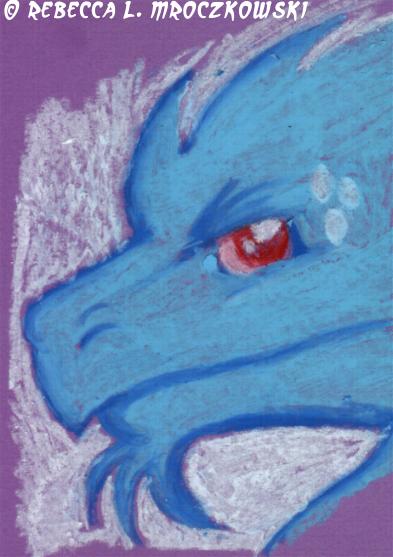 Blue Dragony.. thingy