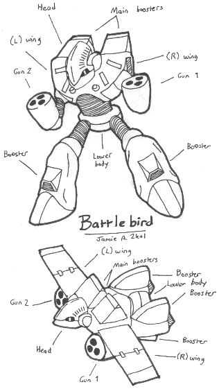 Battle bird the badnik