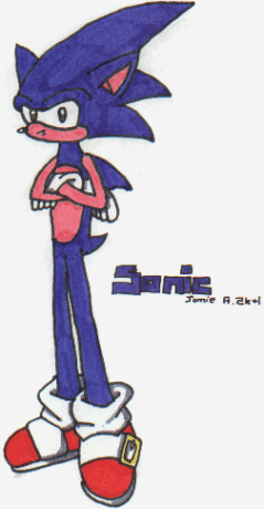 Sonic pose