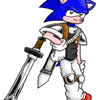 Sonic in armour (2)
