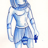 Art 133 Sketchbook project 6 - Horus