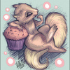 Cupcake Squirrel