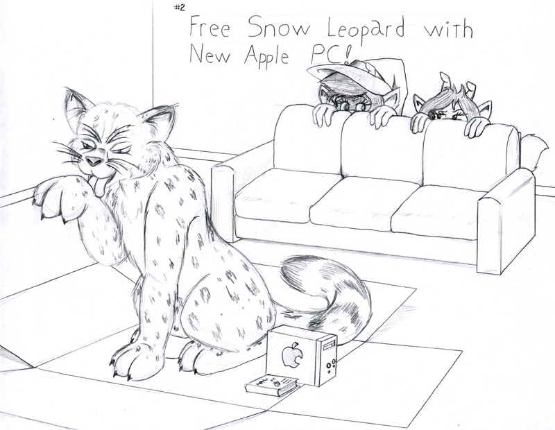 SpamArt: Snow Leopard