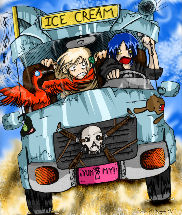 Trigun-Ice cream truck of Death!