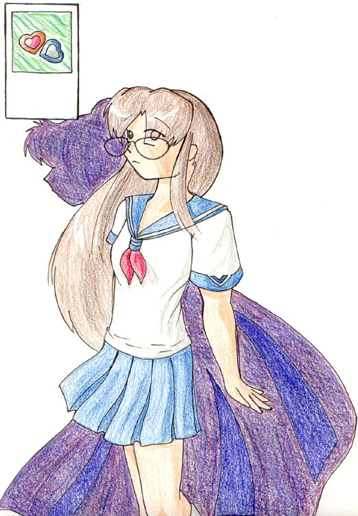 The Adventures of Random Background Anime Schoolgirl B!