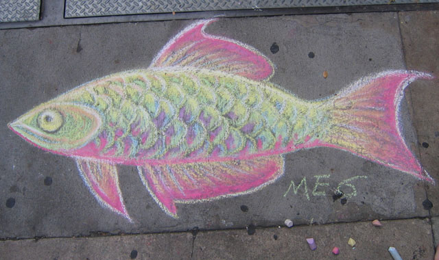 Sidewalk Fish