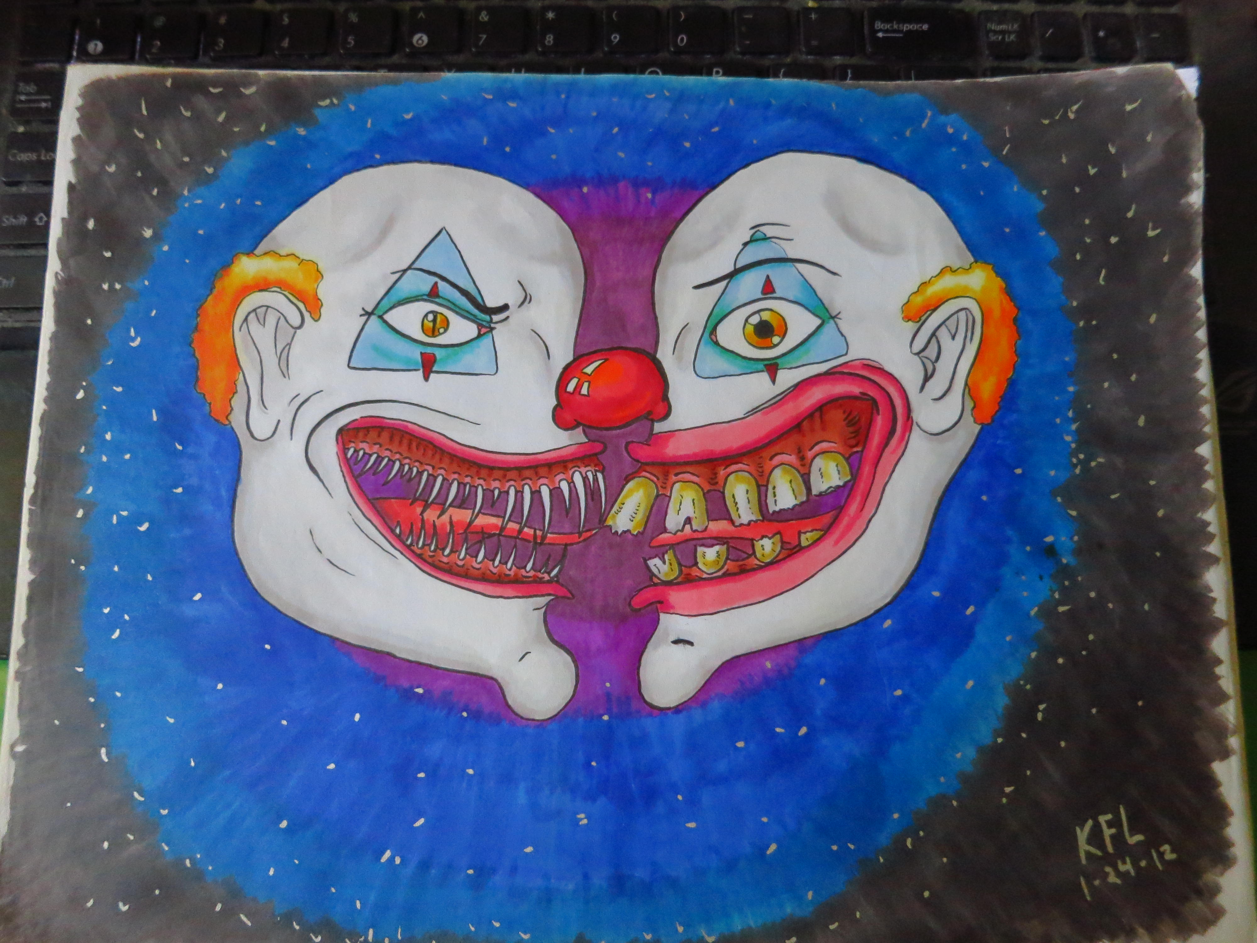 dual clowns