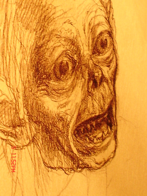 Draw of Smeagol - Gollum
