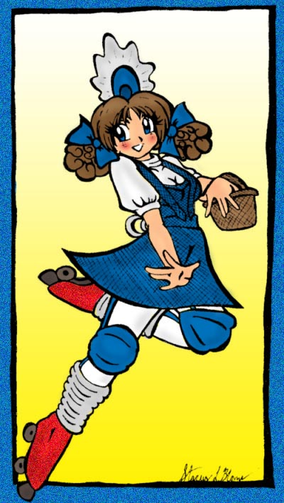 Dinah as Dorothy