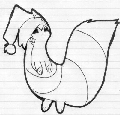 Furret... Christmas... Wahhhhhhh