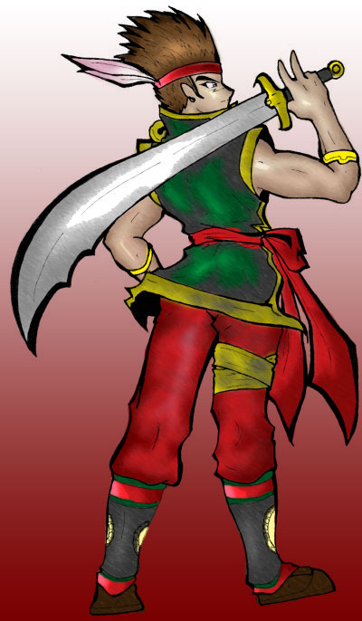 Gan Ning of the Bells (Colored)