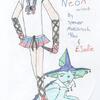 Sailor Neon and Aquamarina