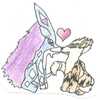 Arcanine and Suicune in Love