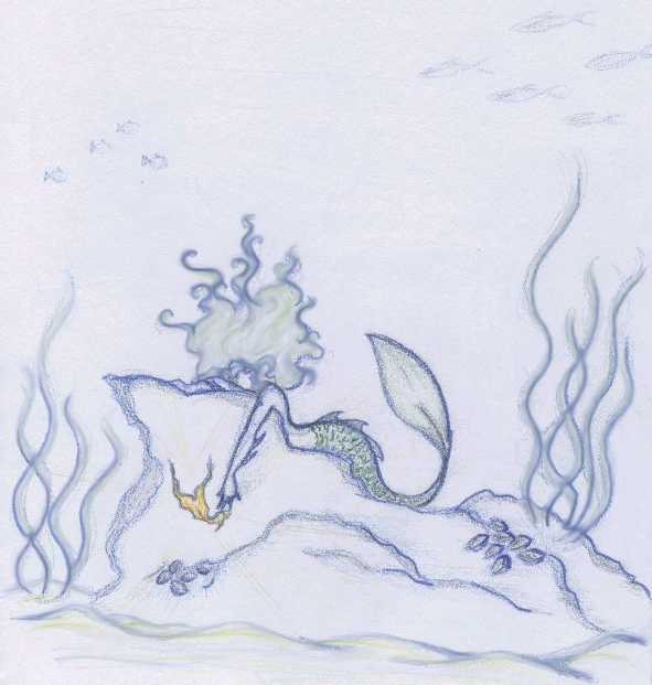 Mermaid and the Golden fish