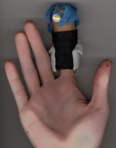 Legato finger puppet