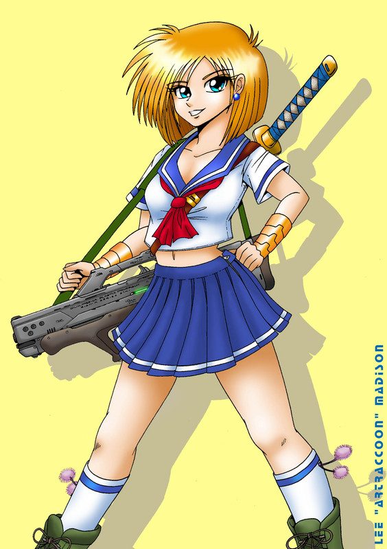 Teri- Combat Schoolgirl