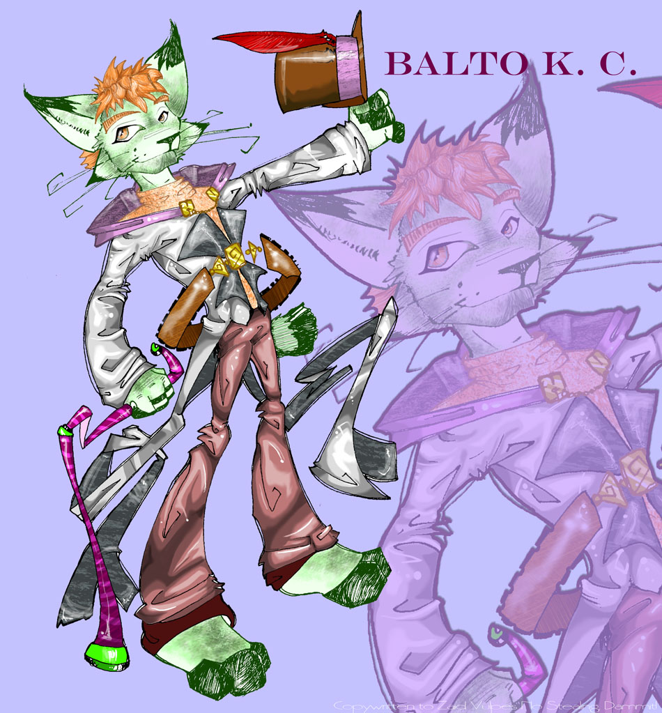 Balto, the Green-tipped Bobcat