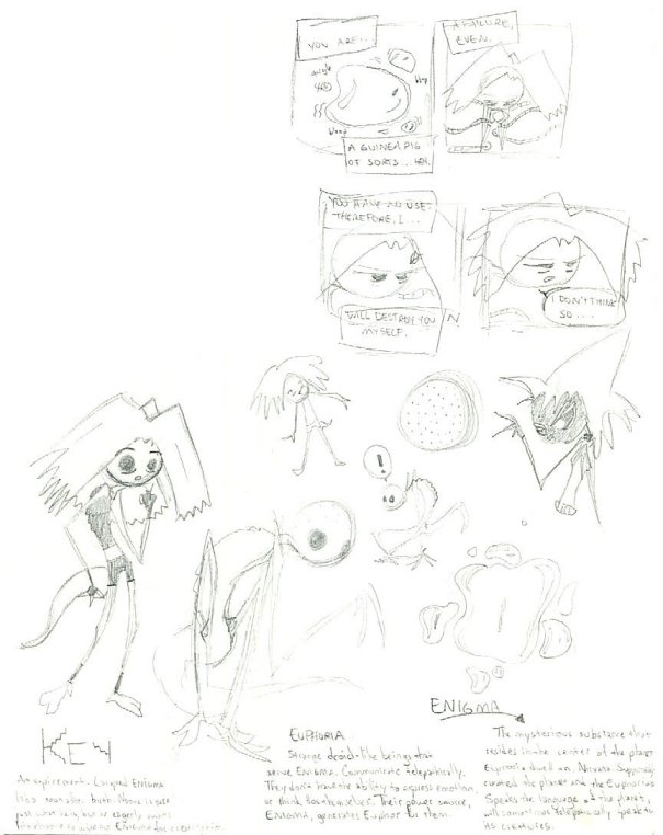 Enigma- concept sketches