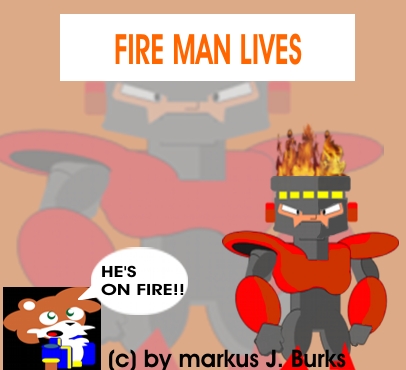 Fire Man and MJ.Battle