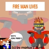Fire Man and MJ.Battle
