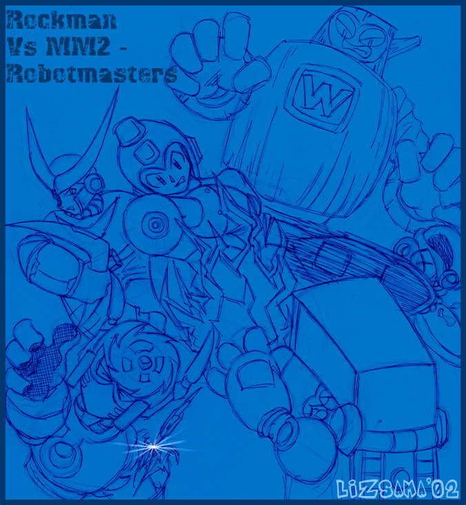 Rockman Vs. Some MM2 Robot Masters