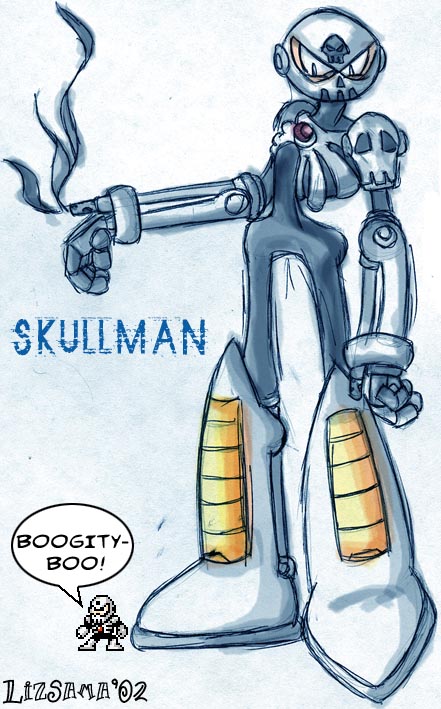 IT'S A BONE CHILLING SKULLMAN!