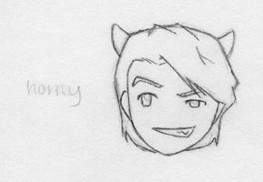 lj mood icon set - horny [sketch]