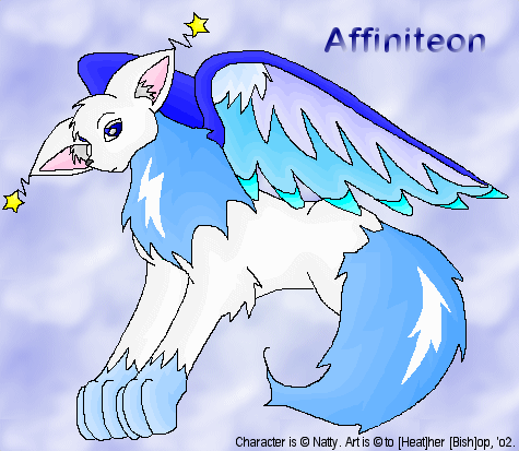 Affiniteon with Cloudy Background!