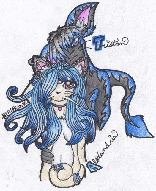 Alexandria and Tristan Coloured .. !