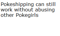 I still like other Pokemon girls